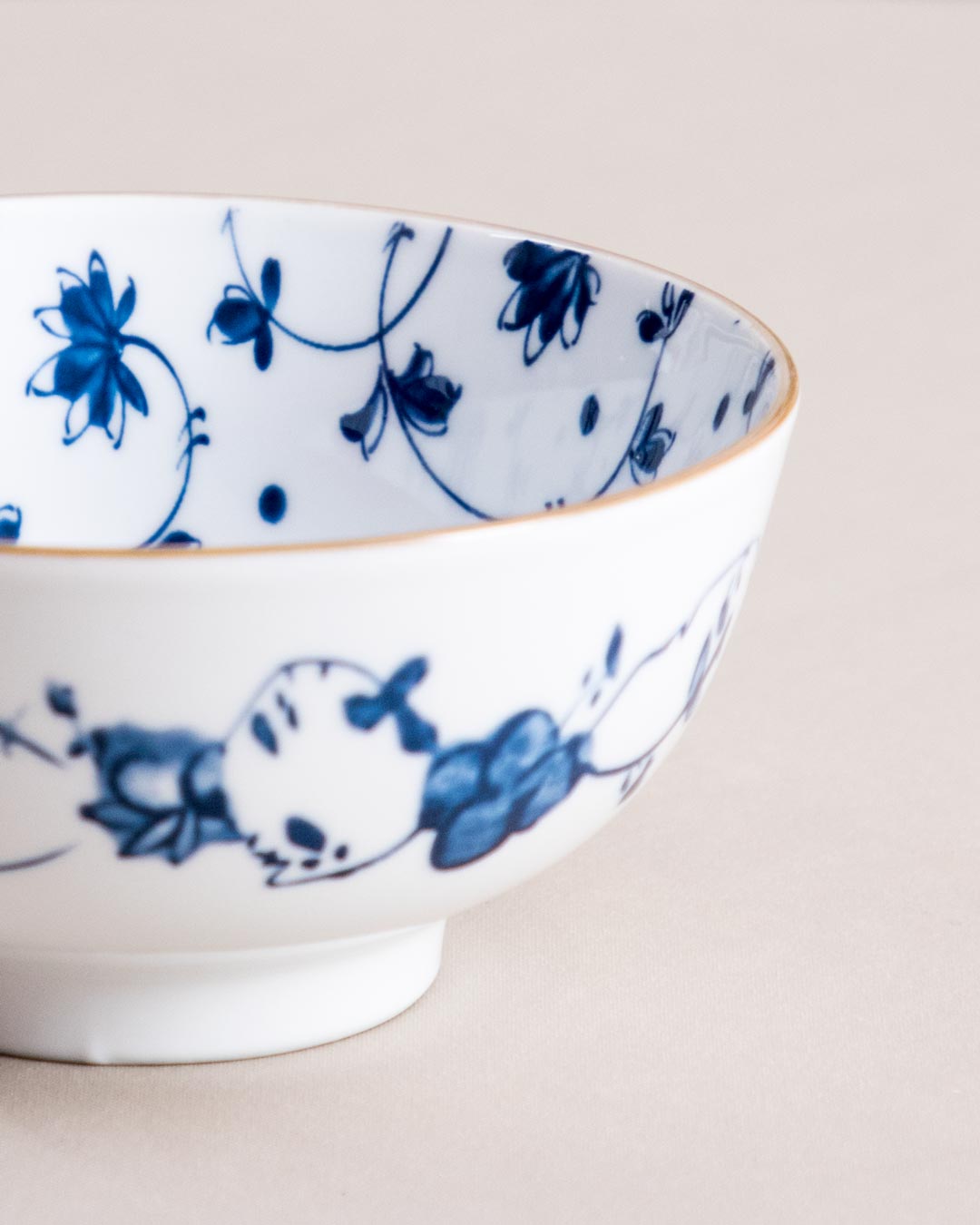 Orchid Blue & White Serving Bowls - The Decor Kart