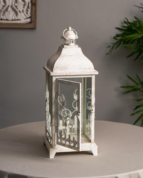 Albescent Vintage Hanging Lantern - Large - The Decor Kart