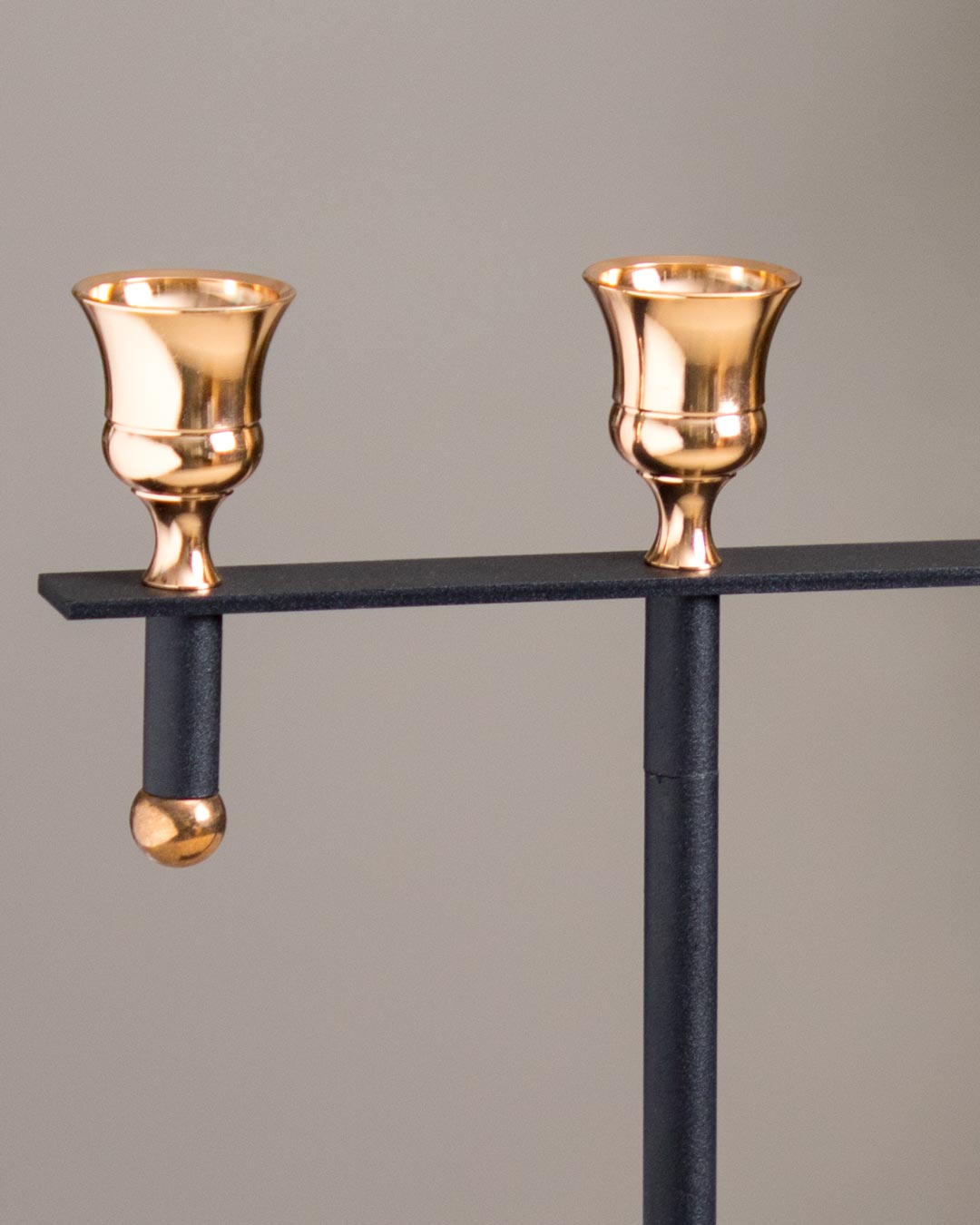 Radiant Trio: Exquisite 3 Arm Candle Holder - The Decor Kart