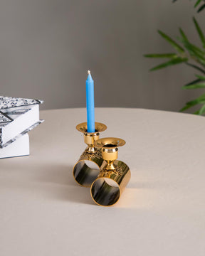 Stylish and Functional Double Candle Holder - The Decor Kart