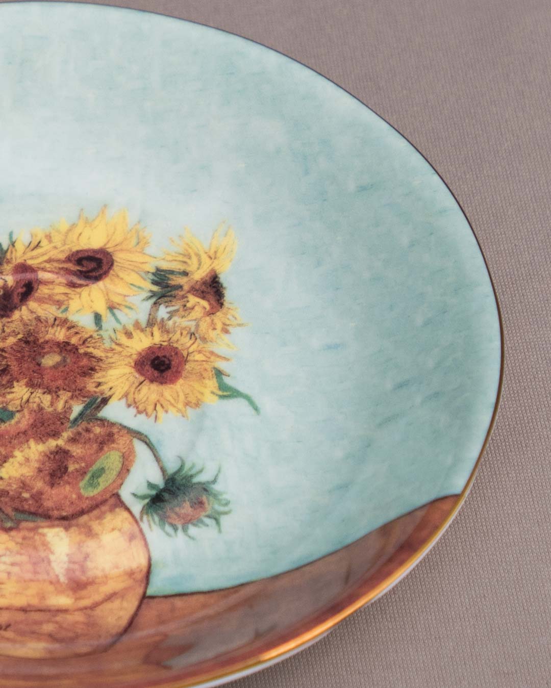 'Sunflowers' Vincent Van Gogh Painting Cup & Saucer - The Decor Kart