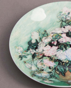 'White Rose' Vincent Van Gogh Painting Cup & Saucer