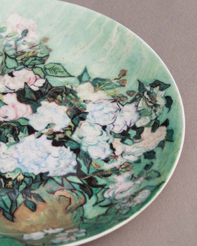 'White Rose' Vincent Van Gogh Painting Cup & Saucer