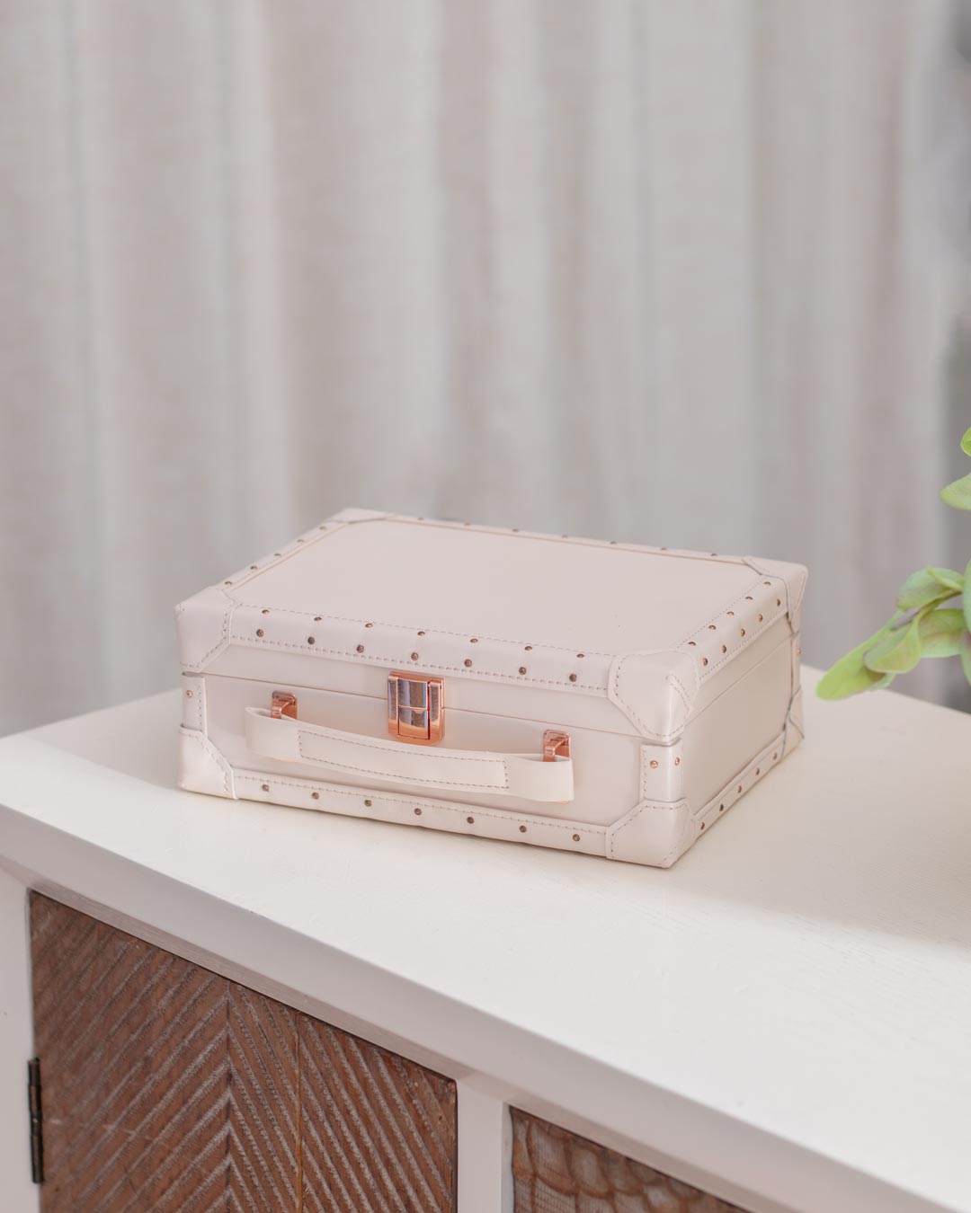 jewellery Organizer Box - White - The Decor Kart