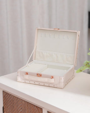 jewellery Organizer Box - White - The Decor Kart