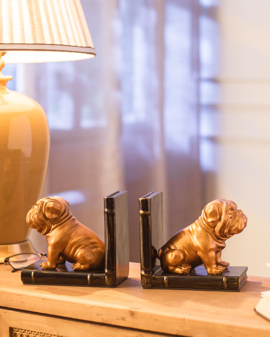 Adorable Dog Bookend Set - The Decor Kart