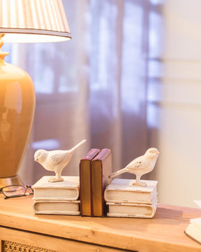 Spirited Sparrows Bookend Set - The Decor Kart