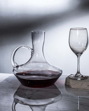 Ice Mountan Glass Decanter - The Decor Kart