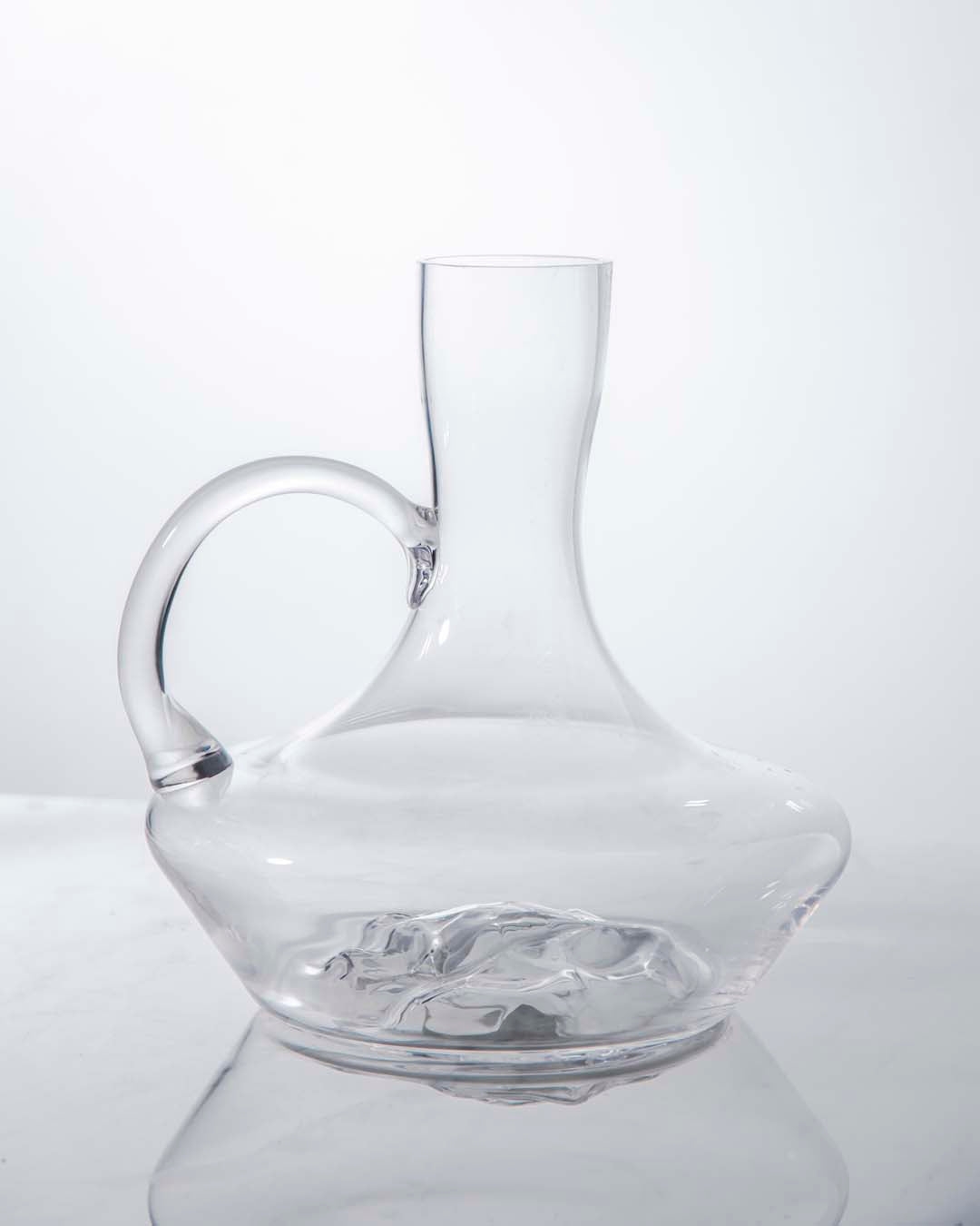 Ice Mountan Glass Decanter - The Decor Kart