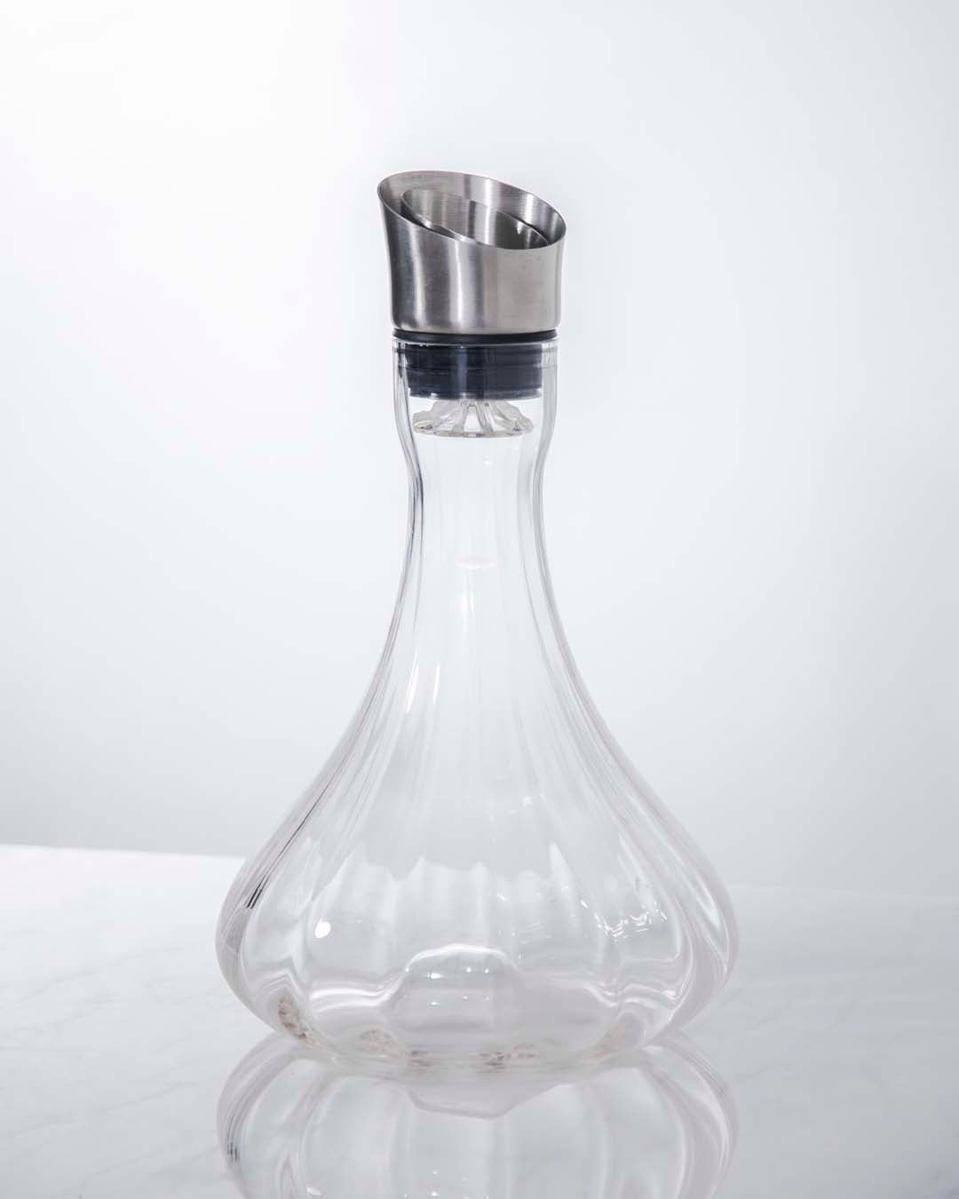 Waterfall Crystal Whiskey Decanter - The Decor Kart