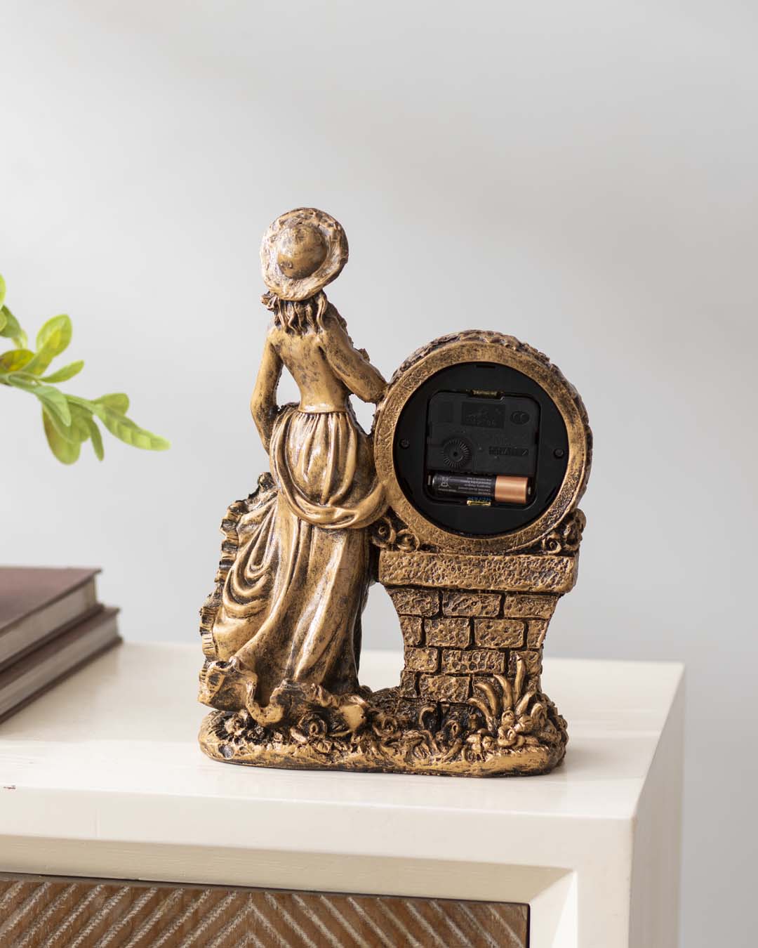 'Victorian Lady' Table Top Clock - The Decor Kart