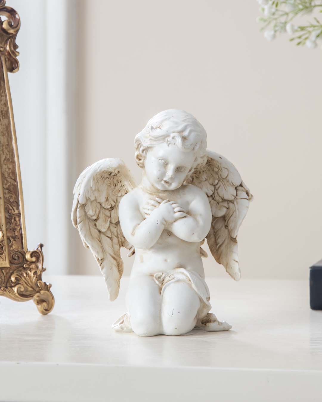 Praying Angel Cherub Figurine - The Decor Kart