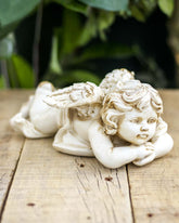 Thinking Angel Cherub Figurine - The Decor Kart