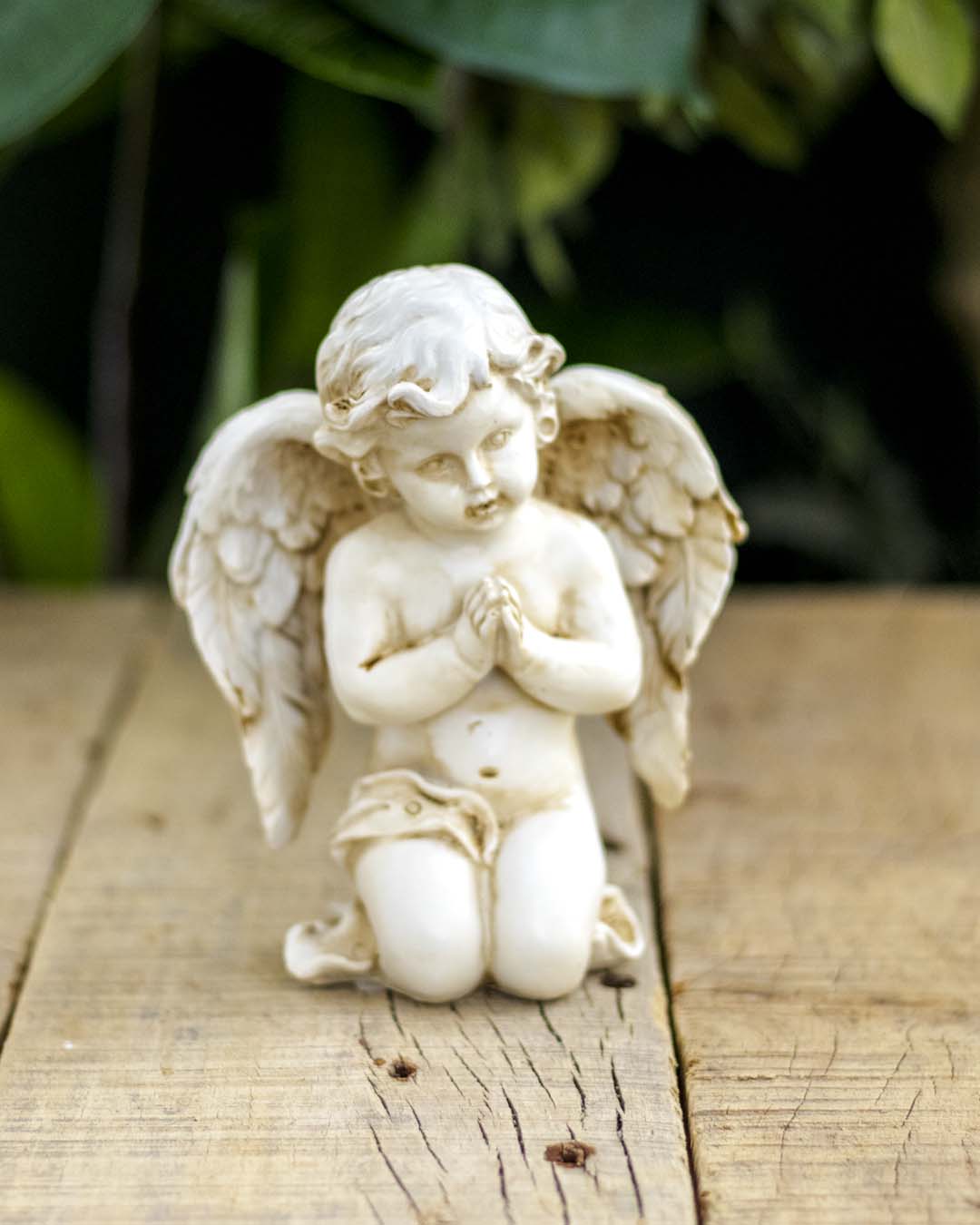 Praying Angel Cherub Figurine - The Decor Kart