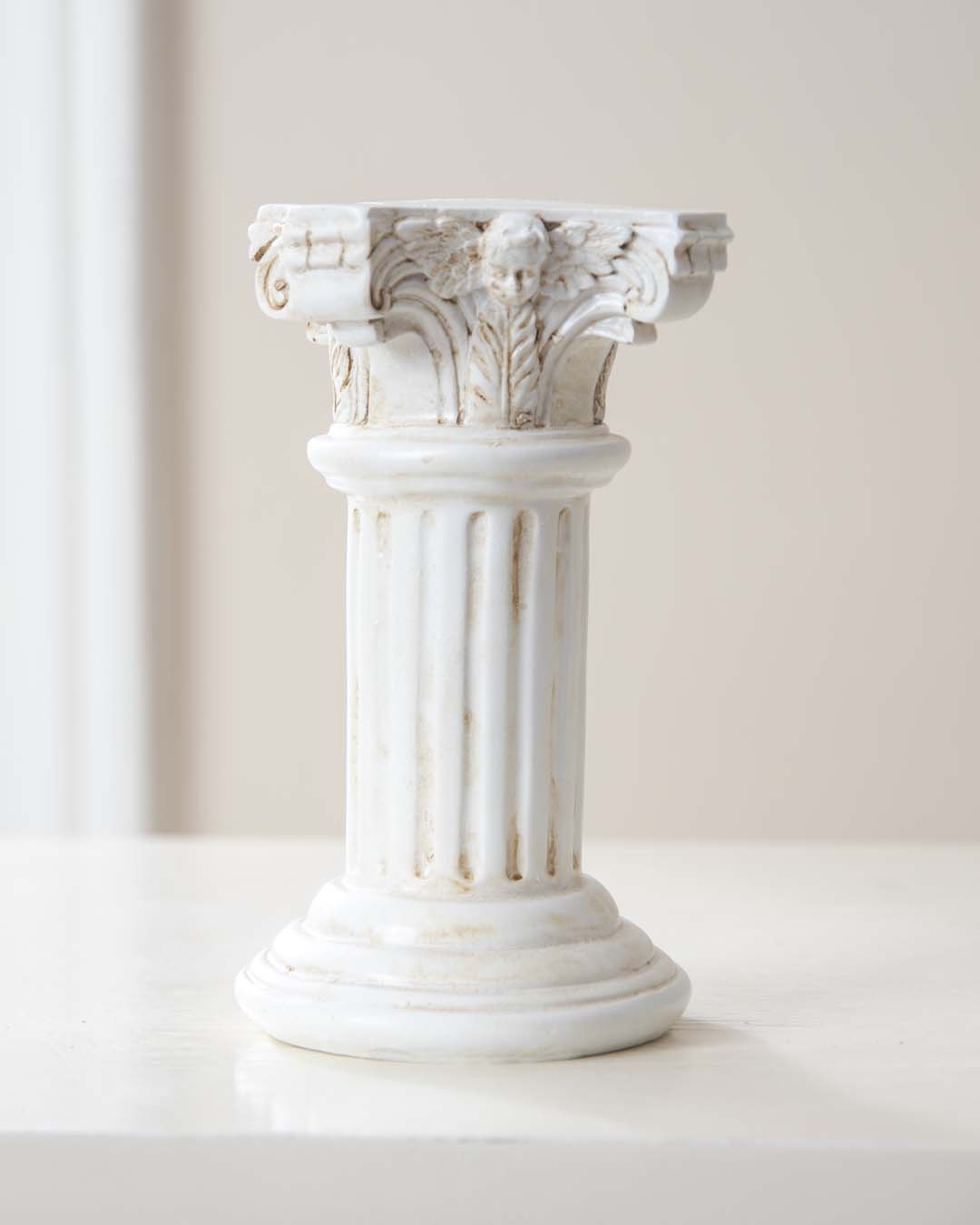 Roman Column Sculpture Stand - Medium - The Decor Kart