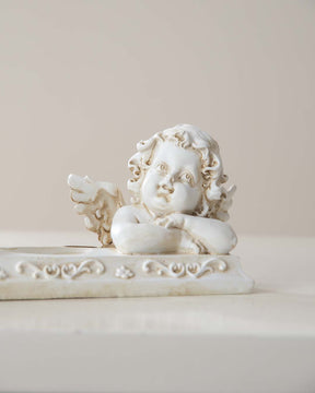 Adorable Angel Cherub Figurine & T-Light Holder - The Decor Kart