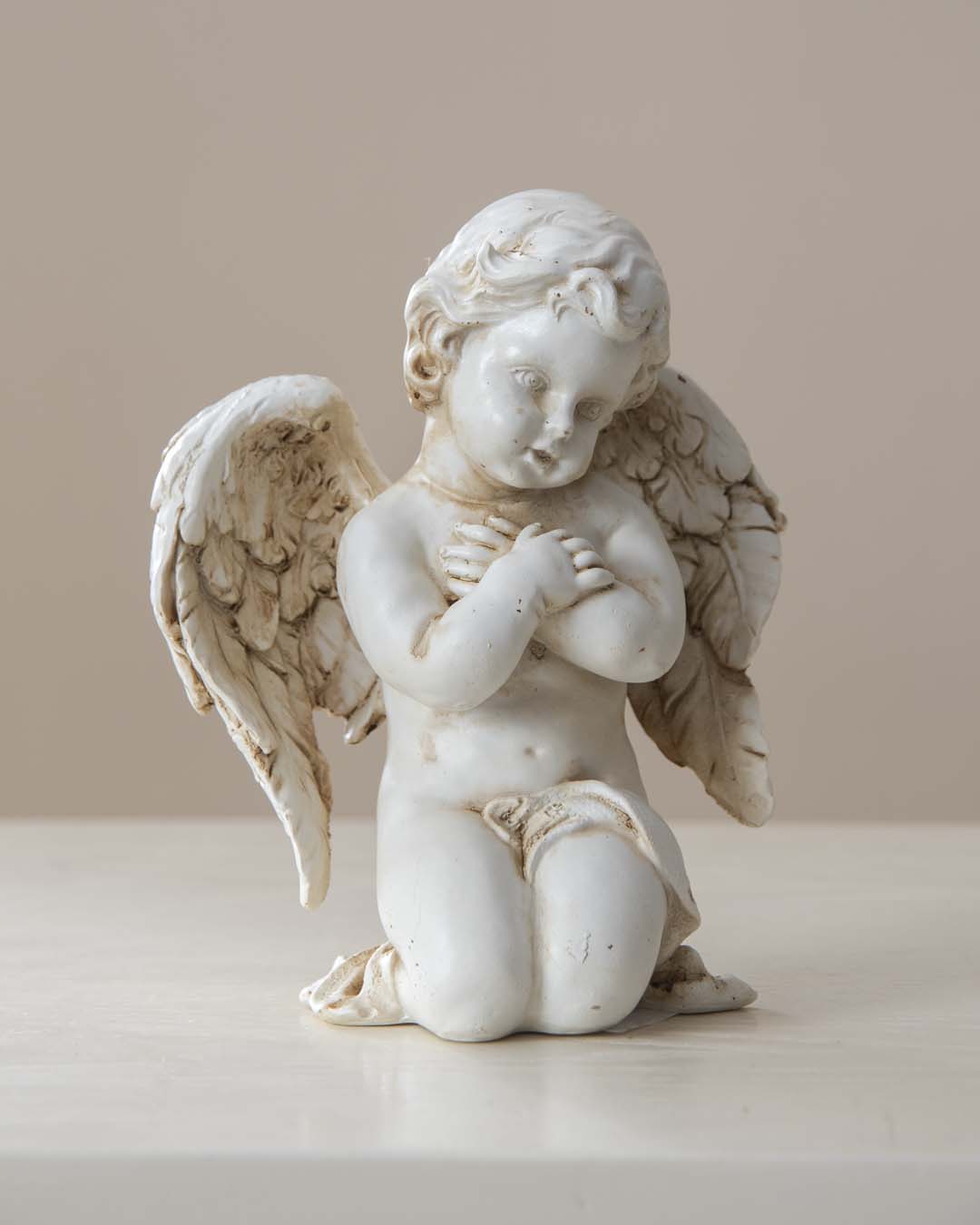 Praying Angel Cherub Figurine - The Decor Kart