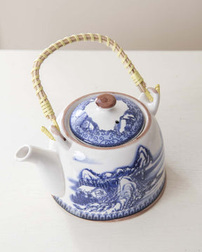 Seascape Ceramic Tea Kettle - The Decor Kart