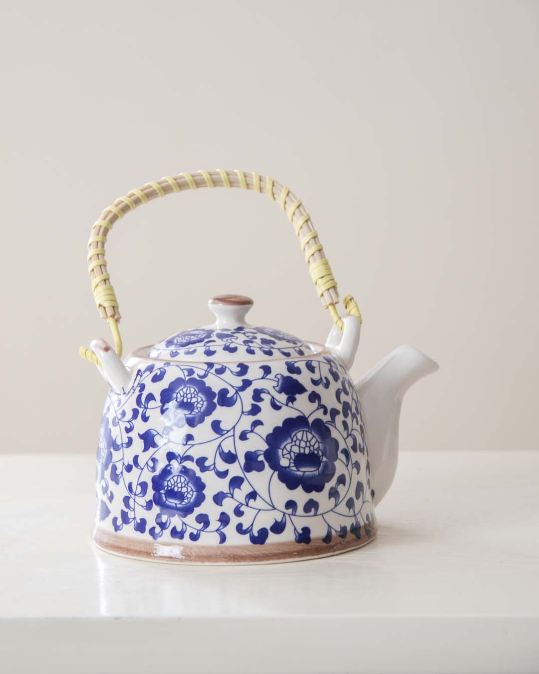 Peony Ceramic Tea Kettle - The Decor Kart