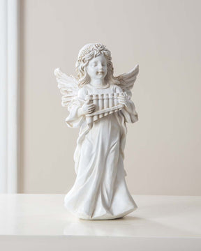 Playing Violin Angel Cherub Figurine - The Decor Kart