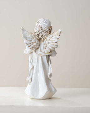 Playing Violin Angel Cherub Figurine - The Decor Kart