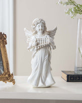 Playing Violin Angel Cherub Figurine - The Decor Kart