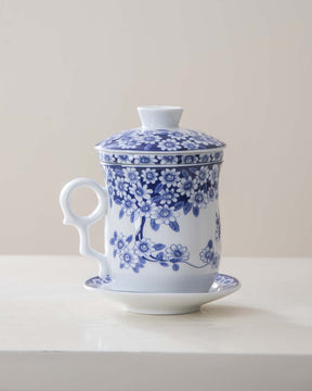 Chinoiserie Infuser Tea Mug - The Decor Kart