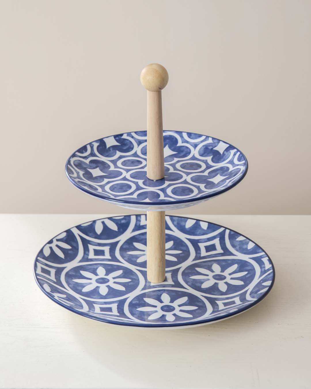 Fractal 2-Tier Cake Stand - The Decor Kart