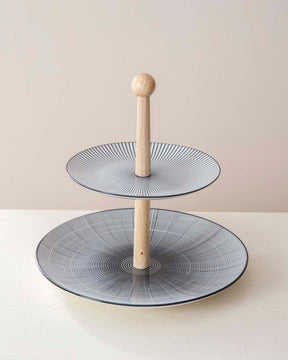 Vortex 2-Tier Cake Stand - The Decor Kart