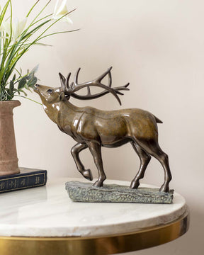 Majestic Reindeer Sculpture - The Decor Kart