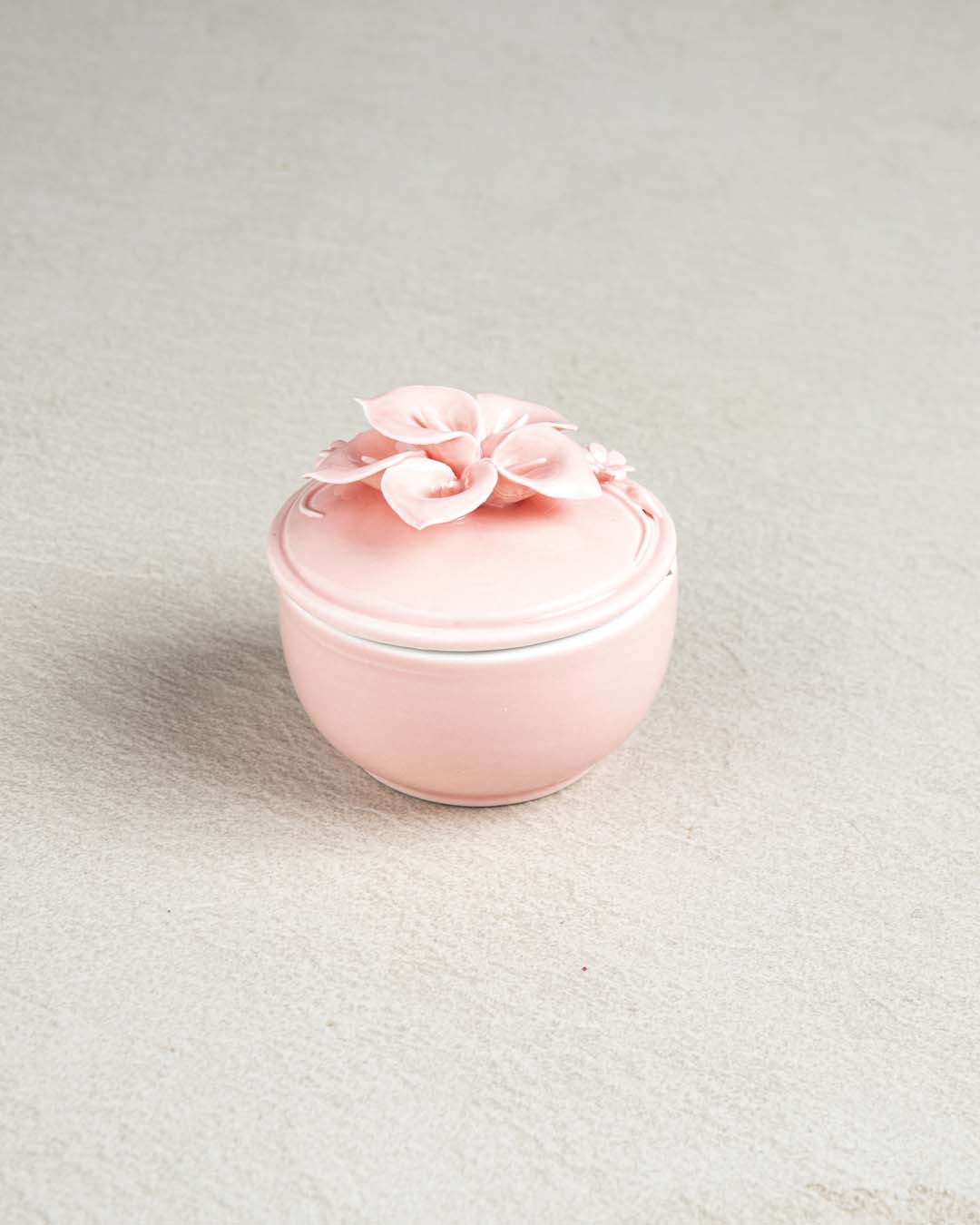 Dainty Floral Trinket Keeper - Pink - The Decor Kart