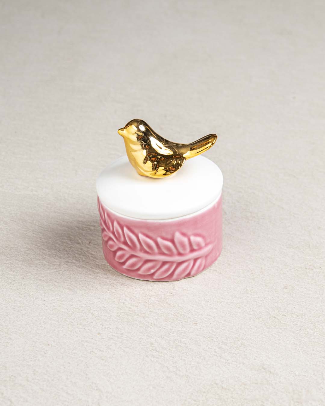 Adorable Bird Trinket Keeper - Pink - The Decor Kart