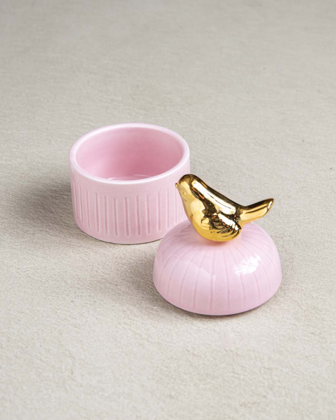 Adorable Bird Trinket Keeper - Pink - The Decor Kart