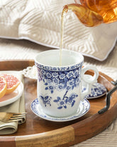 Chinoiserie Infuser Tea Mug - The Decor Kart