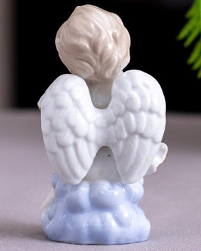 'Angelic Musician' Fine Porcelain Figurine - Set of 2 - The Decor Kart