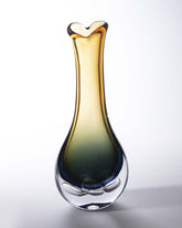 Stretched Neck Glass Vase - Small - The Decor Kart