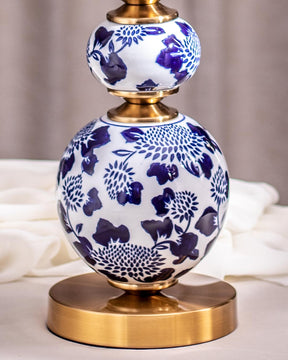 'Chrysanthemum' Ming Pillar Candle Holder - Small - The Decor Kart