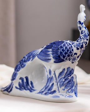 Mesmerizing Peacock Figurine - The Decor Kart