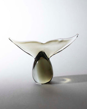 Whale Tail Glass Figurine - The Decor Kart