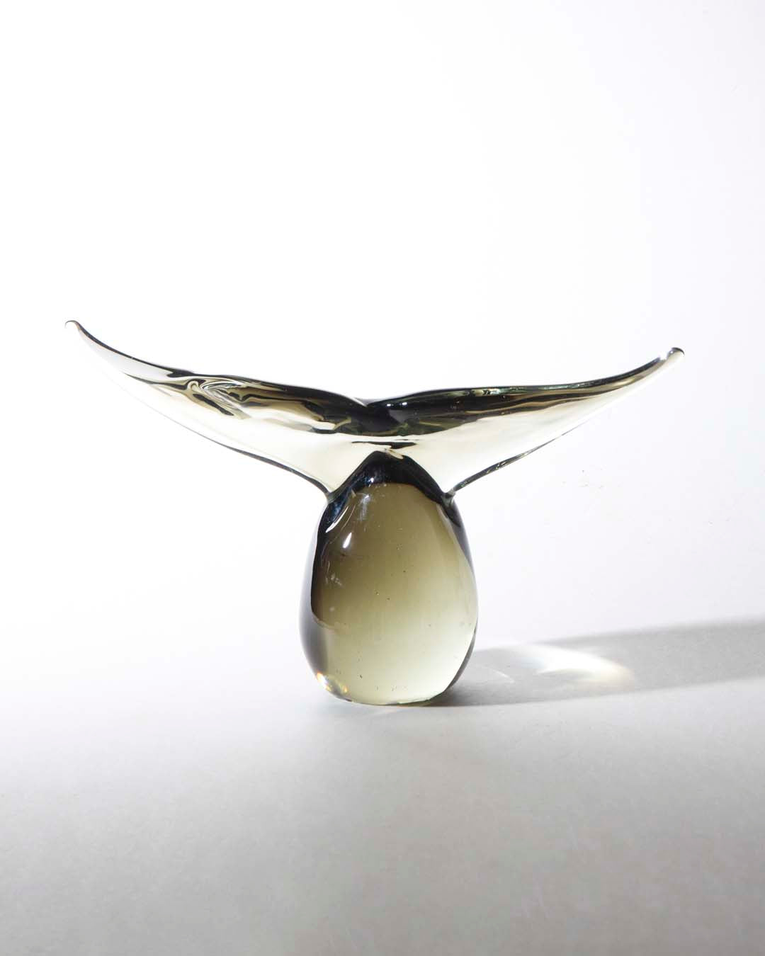 Whale Tail Glass Figurine - The Decor Kart