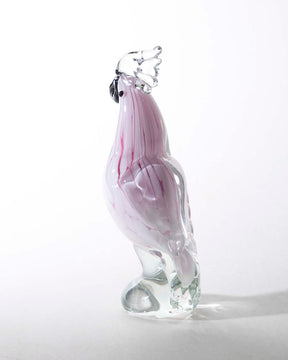 Macaw Parrot Glass Figurine - The Decor Kart