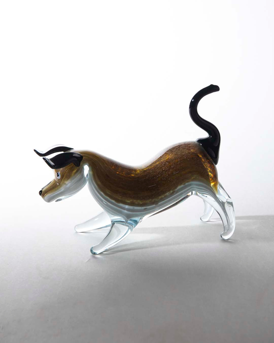 Venus Back Dog Glass Figurine - The Decor Kart