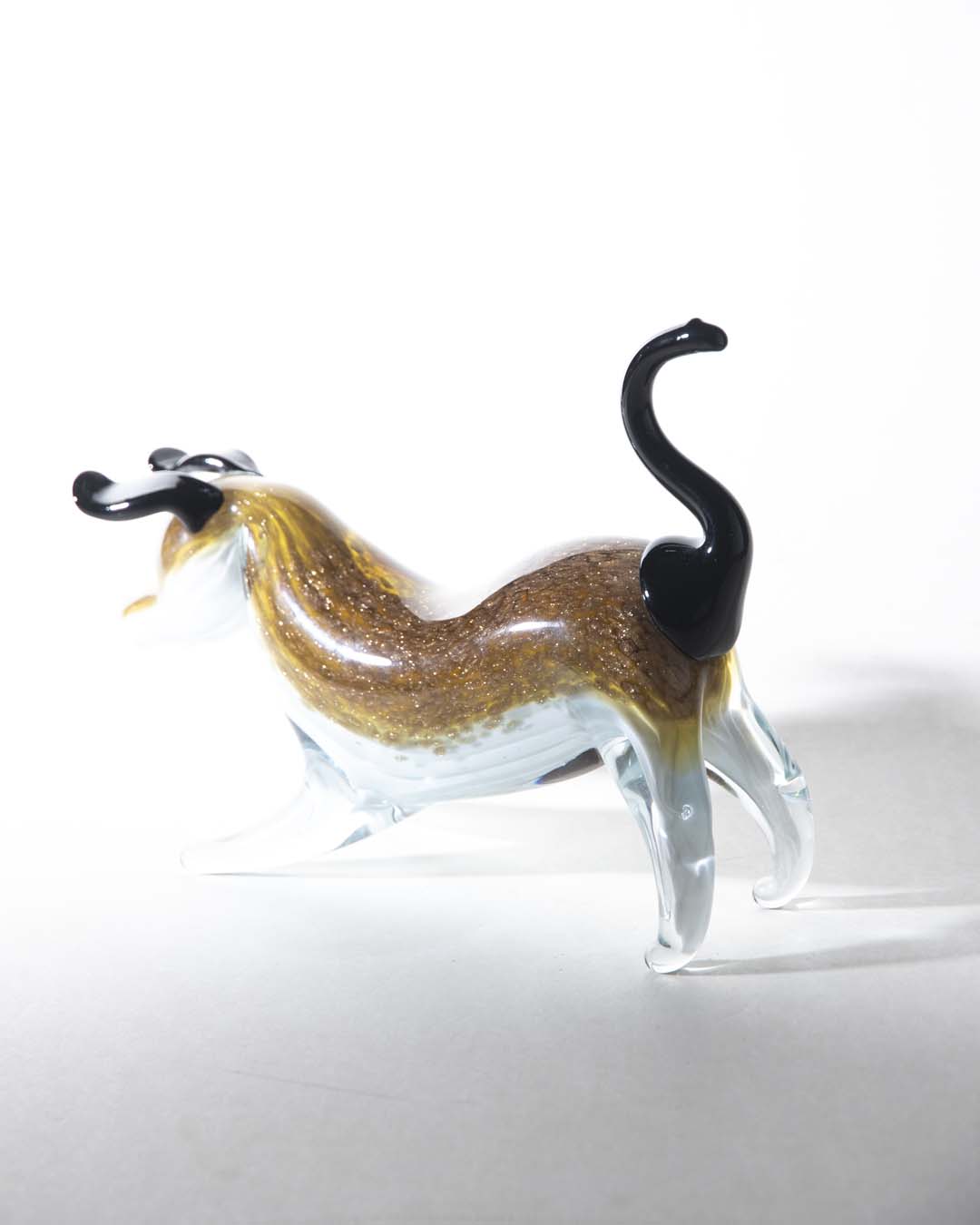 Venus Back Dog Glass Figurine - The Decor Kart