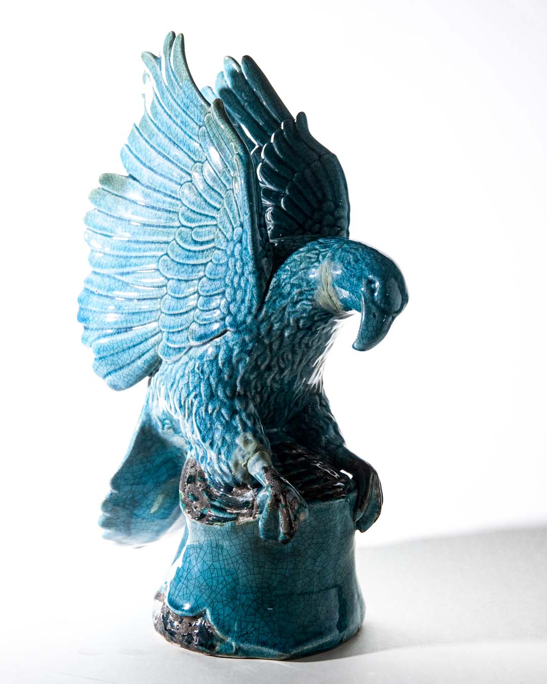 Adorable Eagle Figurine - Blue - The Decor Kart