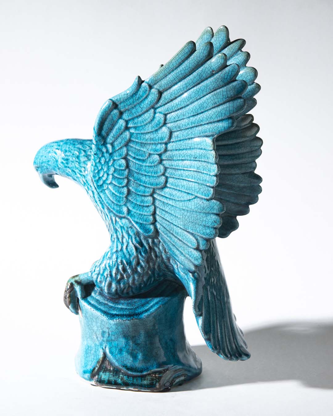 Adorable Eagle Figurine - Blue - The Decor Kart