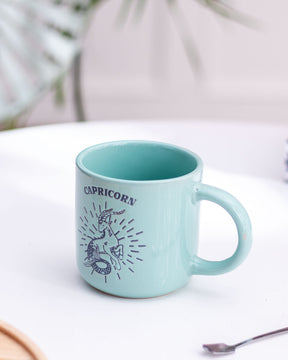 Capricorn Zodiac Mug - Turquoise - The Decor Kart