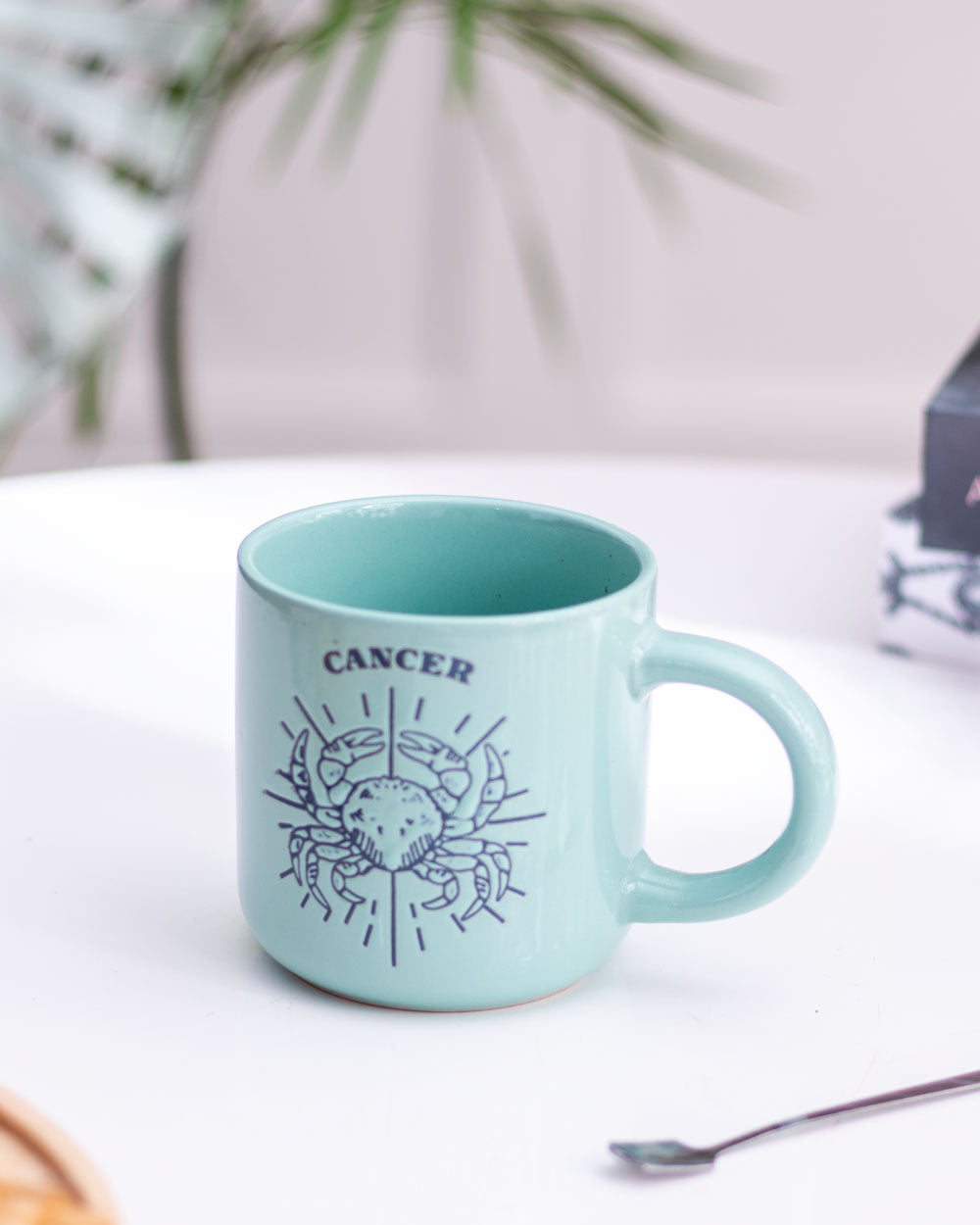 Cancer Zodiac Mug - Turquoise