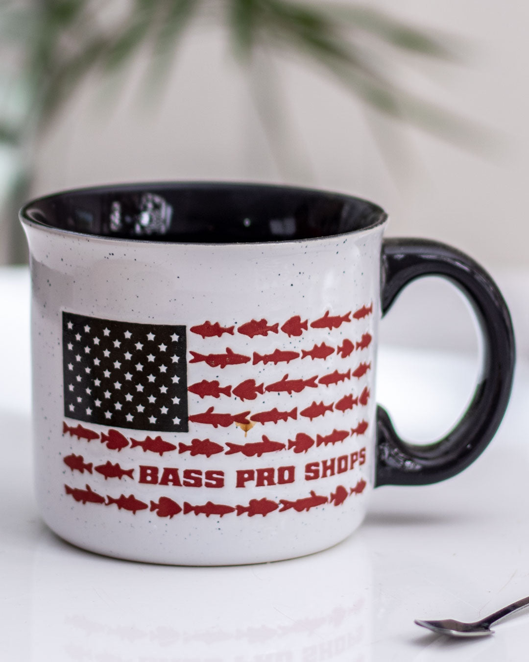 American Fishing Coffee Mug - Black - The Decor Kart