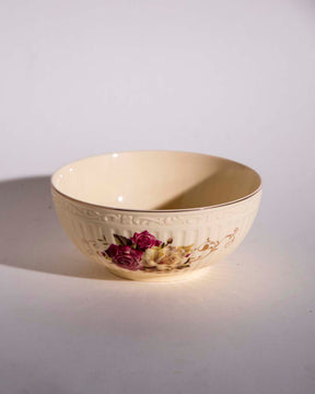 Country Roses Serving Bowl - The Decor Kart