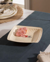 Country Roses Shallow Platter - The Decor Kart